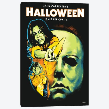 Halloween Canvas Print #PPY9} by Phillip Ray Canvas Wall Art