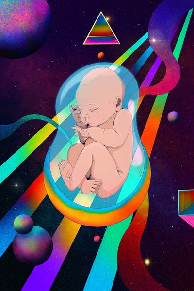 Psychedelic: Creation Of Life by Patrick Quirke