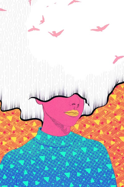 Psychedelic: Cloud Hair by Patrick Quirke