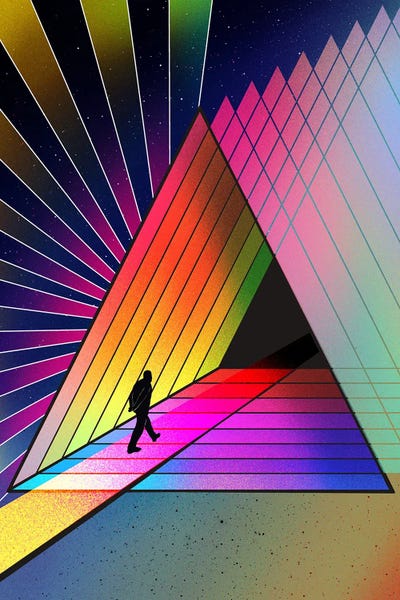 Psychedelic: Going To A Birthday Party by Patrick Quirke