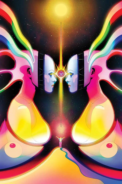 Star Sisters by Patrick Quirke wall art