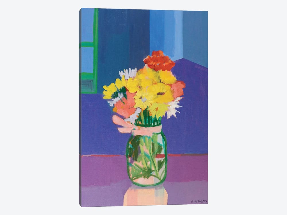 Flowers In A Room by Patty Rodgers 1-piece Canvas Artwork
