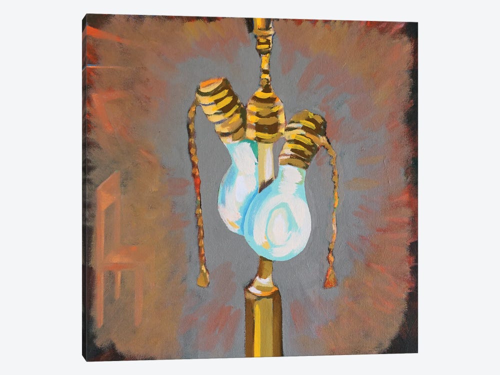 Light Bulbs by Patty Rodgers 1-piece Canvas Print