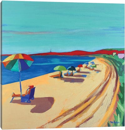 North Truro Beach Canvas Art Print - Massachusetts Art