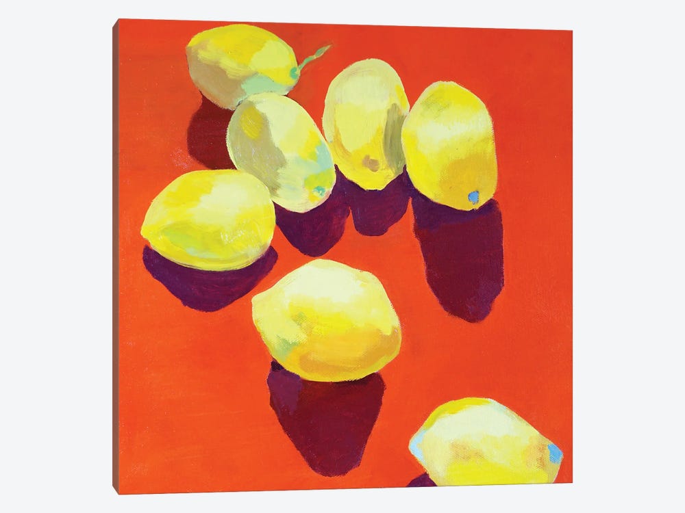 Array Of Lemons by Patty Rodgers 1-piece Canvas Wall Art