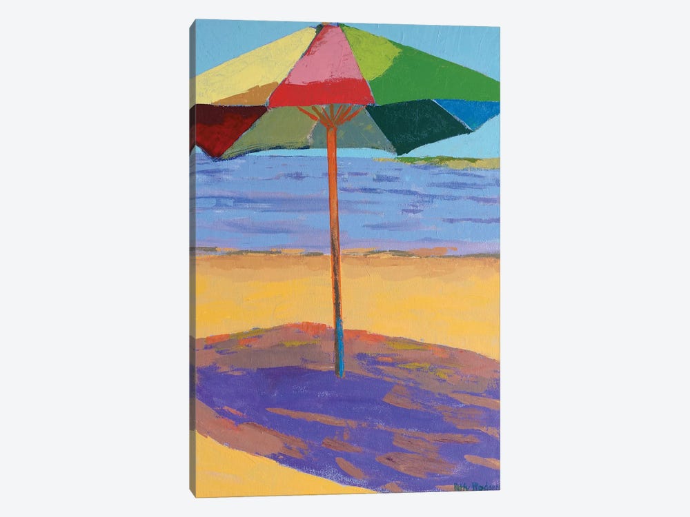 Beach Umbrella by Patty Rodgers 1-piece Art Print
