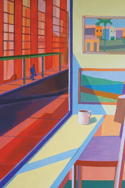 Chicago Cafe by Patty Rodgers gallery poster