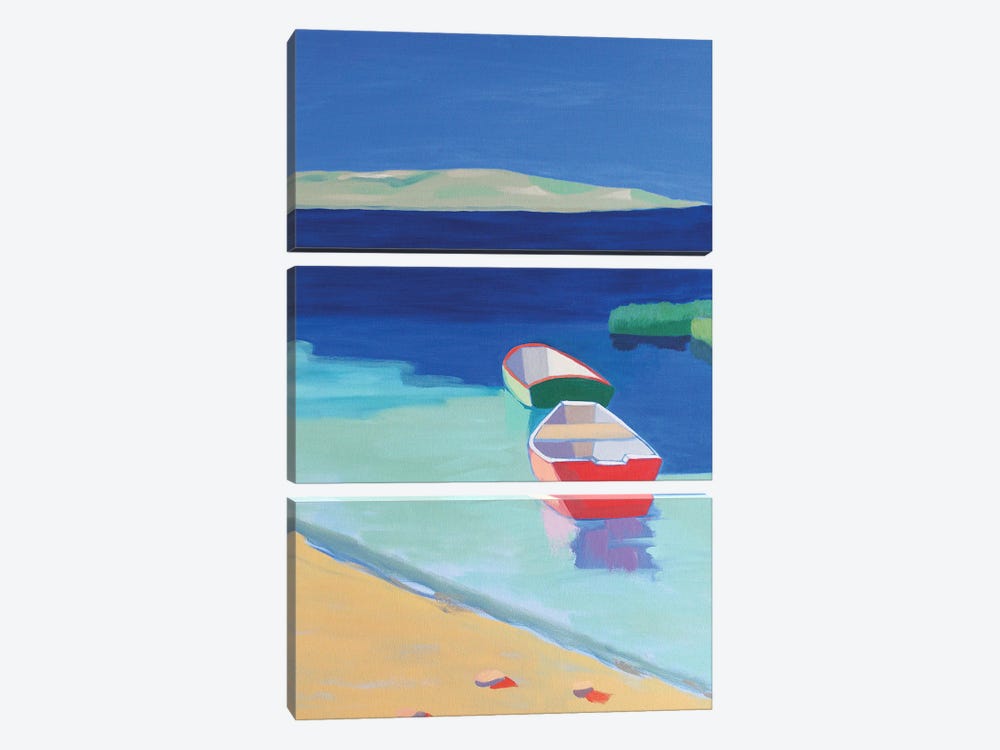Pamet Beach by Patty Rodgers 3-piece Canvas Artwork