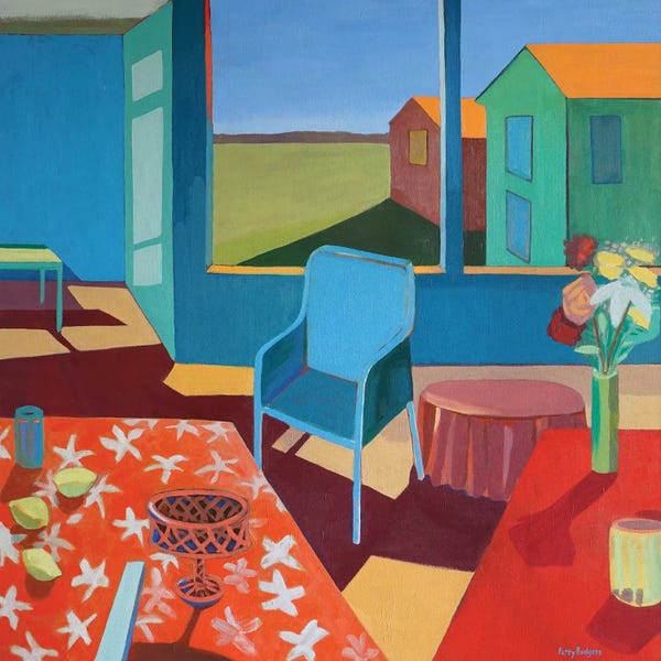 Vibrant Scenes in 2D: Interior With Candy Dish by Patty Rodgers