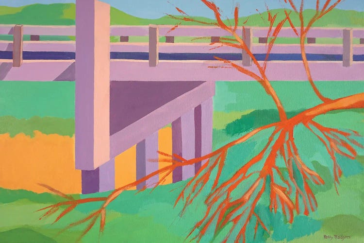 Bridge, The by Patty Rodgers wall art