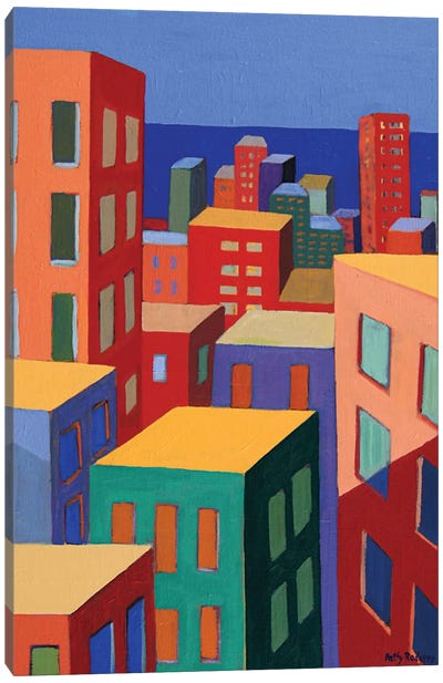Jim's City Canvas Art Print - Patty Rodgers