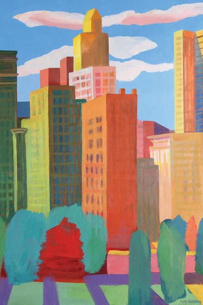 Canvas Print: View From Grant Park by Patty Rodgers