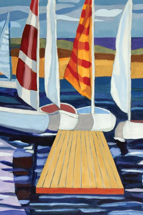 Sailboats And Reflections