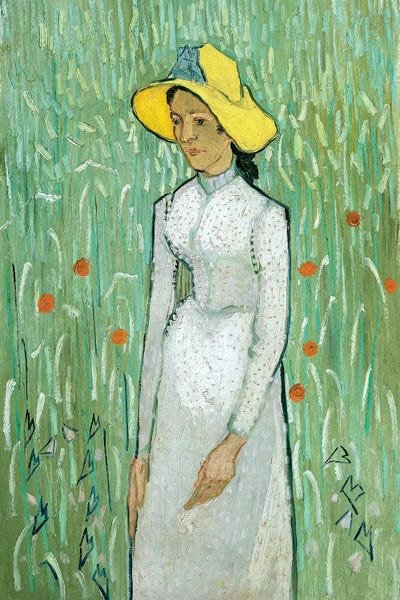Vincent van Gogh: Girl in White, 1890 by Vincent van Gogh