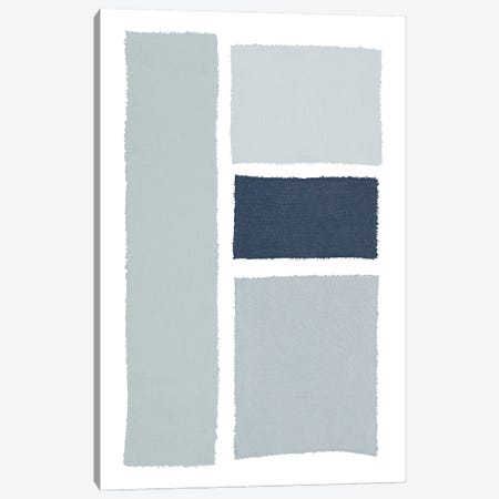 Painted Weaving III Gray Canvas Print #PRH20} by Piper Rhue Canvas Art Print