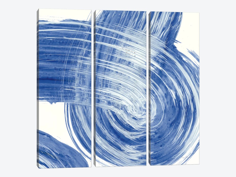 Swirl IV by Piper Rhue 3-piece Canvas Art Print