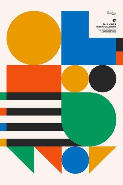 Scandinavian Office: Fall Vibes by PosterLad