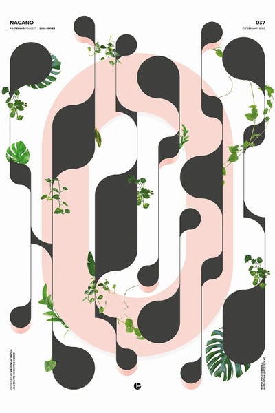 Scandinavian Office: Nagano by PosterLad