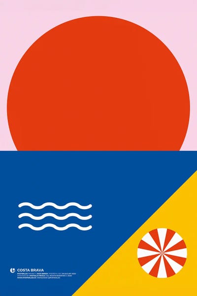 Limited Editions: Costa Brava by PosterLad