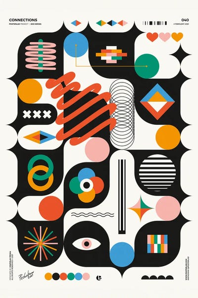 Scandinavian Office: Connections by PosterLad