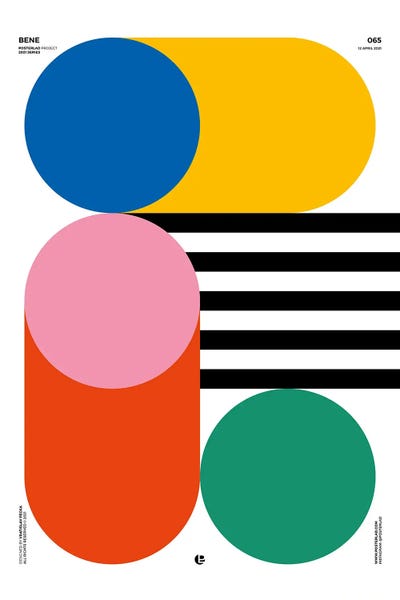 Scandinavian Office: Bene by PosterLad