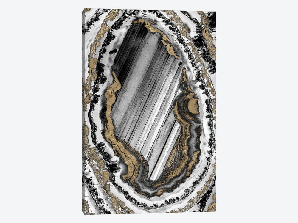 Golden Geode I by Marcus Prime 1-piece Art Print