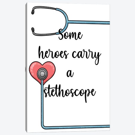 Stethoscope Heroes Canvas Print #PRM147} by Marcus Prime Art Print