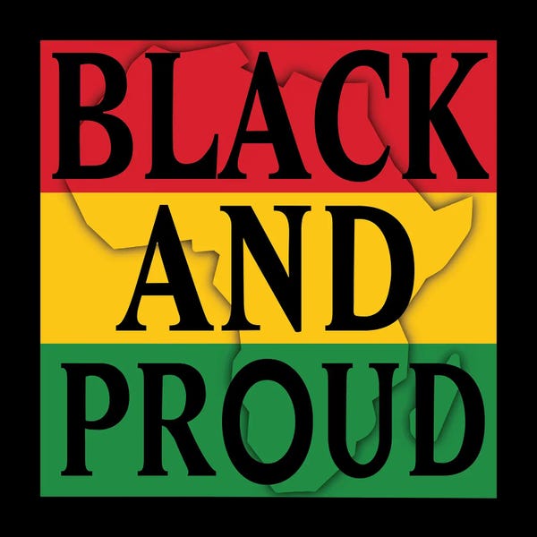 Ancient Wonders: Black and Proud I by Marcus Prime