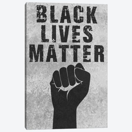 Black Lives Matter Canvas Print #PRM150} by Marcus Prime Art Print