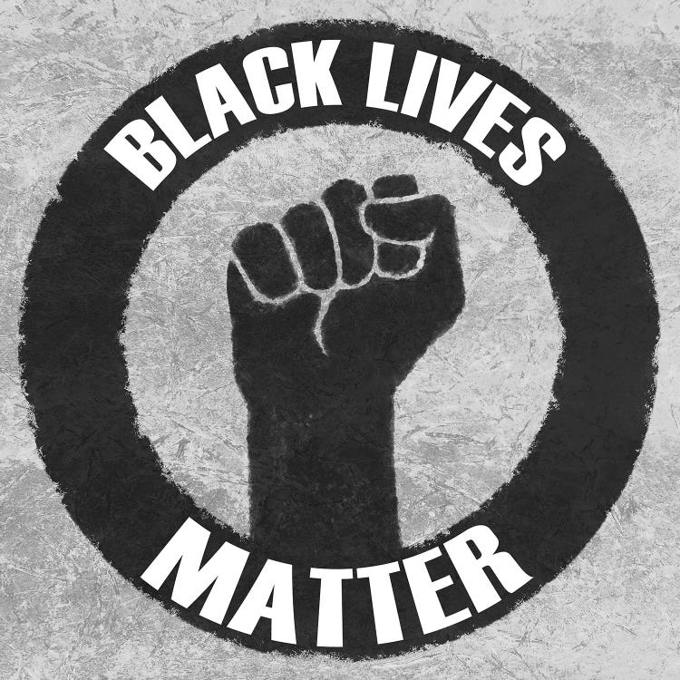 BLM Movement I by Marcus Prime wall art