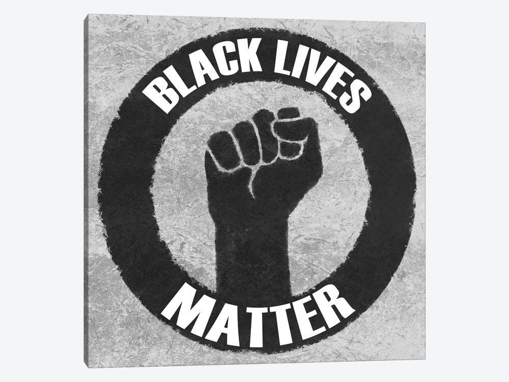 BLM Movement I by Marcus Prime 1-piece Canvas Wall Art