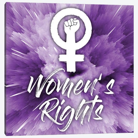 Women's Rights Canvas Print #PRM171} by Marcus Prime Art Print
