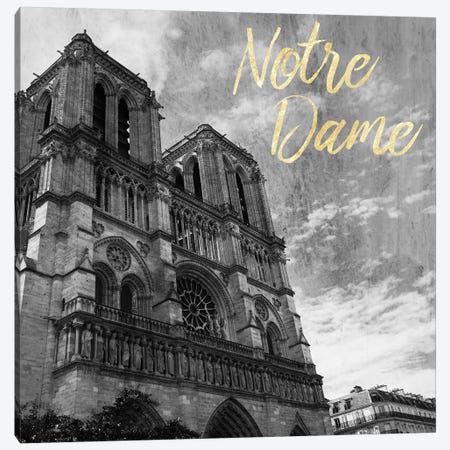 Notre Dame Canvas Print #PRM25} by Marcus Prime Canvas Print