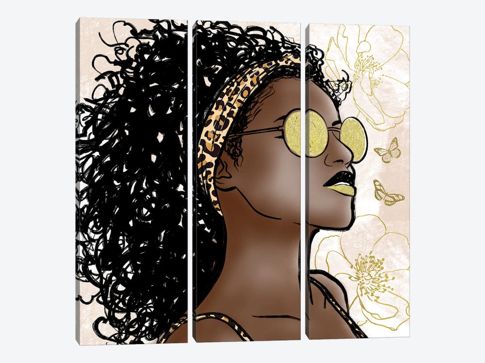 Empowered Woman by Marcus Prime 3-piece Canvas Art Print
