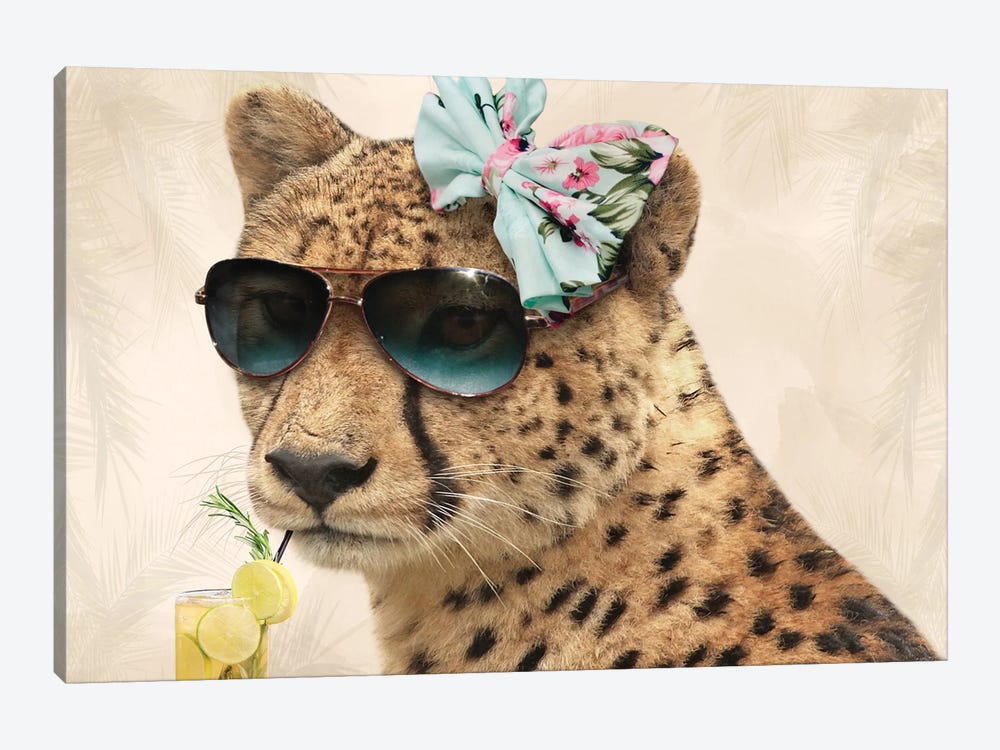 Cool Safari Cat by Marcus Prime 1-piece Canvas Print