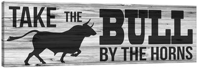 Bull Horns Canvas Art Print