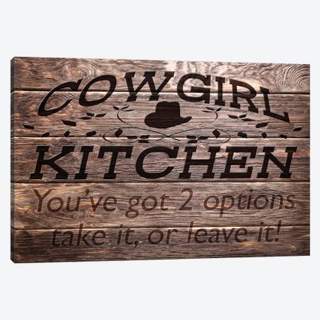 Cowgirl Kitchen Canvas Print #PRM32} by Marcus Prime Canvas Print