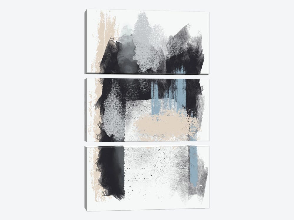 Innocent Brushstroke I by Marcus Prime 3-piece Canvas Artwork