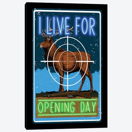 Opening Day II Canvas Print #PRM357} by Marcus Prime Canvas Art