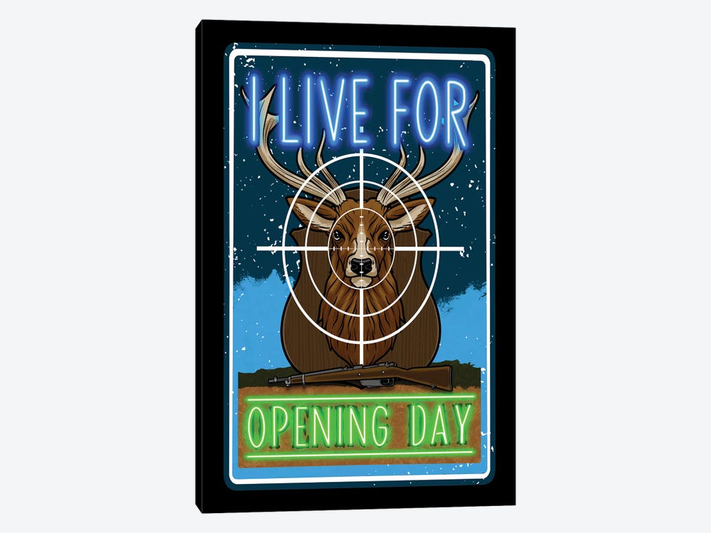 Opening Day III by Marcus Prime 1-piece Canvas Art Print
