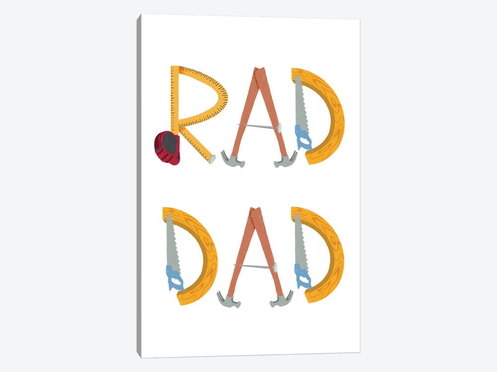 Rad Dad I by Marcus Prime 1-piece Canvas Wall Art