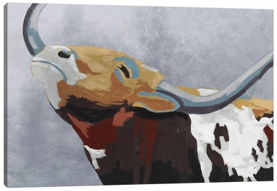 Wandering Bull Canvas Art Print - Marcus Prime