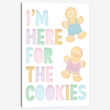 Here For The Cookies Canvas Print #PRM384} by Marcus Prime Canvas Art Print