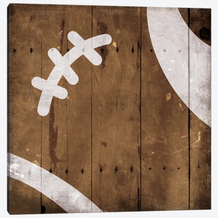 Distressed Football Canvas Print #PRM397} by Marcus Prime Canvas Art