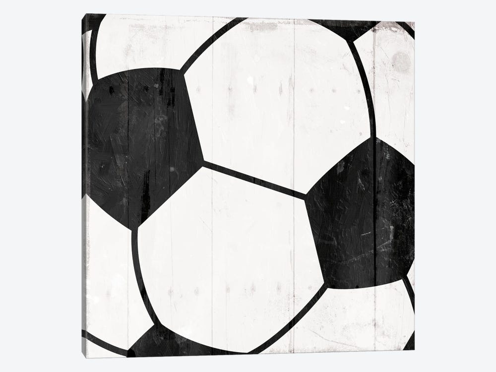 Distressed Soccerball by Marcus Prime 1-piece Canvas Print