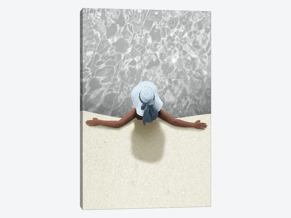 Relaxing By The Pool by Marcus Prime 1-piece Canvas Artwork