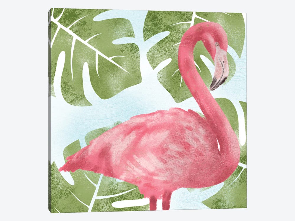 Emerging Flamingo I by Marcus Prime 1-piece Canvas Art Print