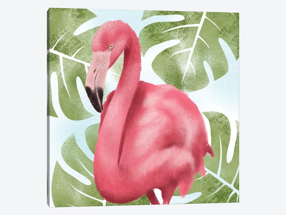 Emerging Flamingo II by Marcus Prime 1-piece Canvas Art