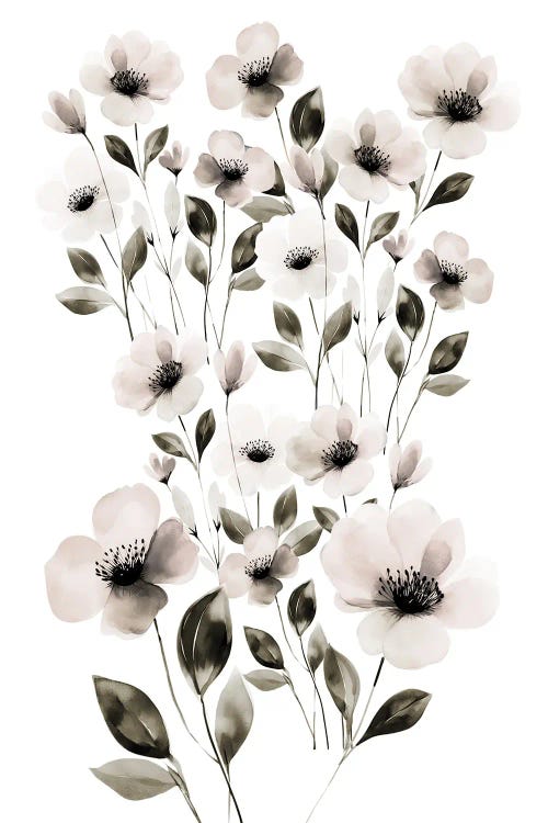 Sophisticated Flower Bunch I by Marcus Prime wall art