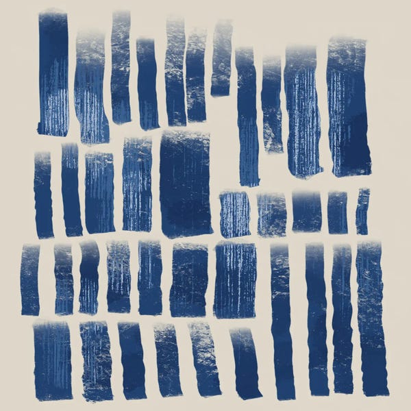 Marcus Prime: Vibrating Nautical Divided Lines I by Marcus Prime